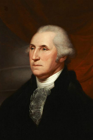 1st President George Washington, 1789-1797