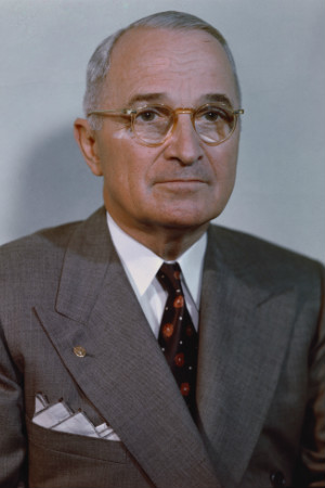 33rd President Harry S. Truman, 1945-1953