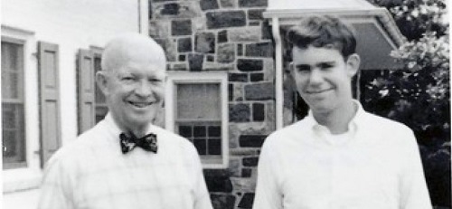 Eisenhower and grandson David