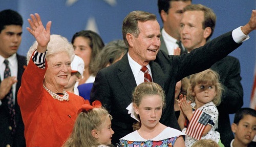 George HW Bush and Family